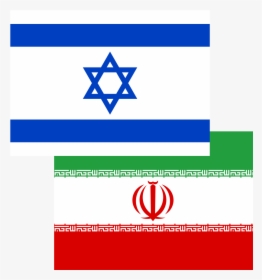 Israel-iran Flages, HD Png Download, Transparent PNG