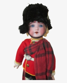 Antique All Original Bisque Head Scottish Boy Doll, HD Png Download, Transparent PNG