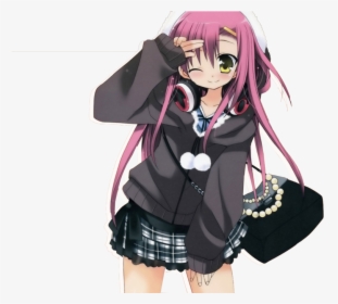 - Cute Anime Girl Render Hd , Png Download, Transparent Png, Transparent PNG