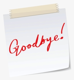 Goodbye Png Picture, Transparent Png, Transparent PNG