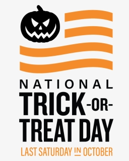 National Trick Or Treat Day Logo, HD Png Download, Transparent PNG