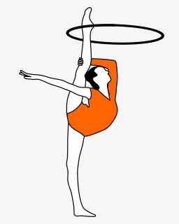 Gymnast Clipart Person Balance, HD Png Download, Transparent PNG