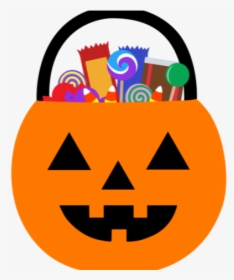 Pumpkin With Candy, HD Png Download, Transparent PNG