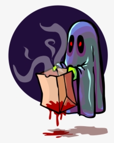 Scary Ghost Trick Or Treating, HD Png Download, Transparent PNG