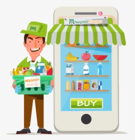 Grocery Delivery App Development, HD Png Download, Transparent PNG