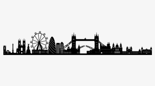 London Skyline Drawing Easy, HD Png Download , Transparent Png Image ...