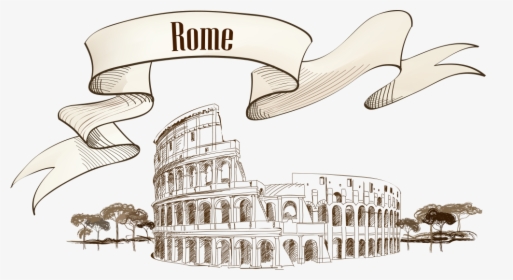 Colosseum Rome Transparent Images, HD Png Download, Transparent PNG