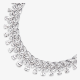 A Close Up Of A Graff Diamond Necklace, HD Png Download, Transparent PNG