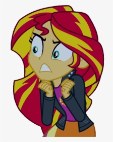 Sunset Shimmer Angry By Ytpinkiepie2, HD Png Download, Transparent PNG