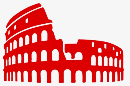 Rome Colosseum Silhouette Clipart , Png Download, Transparent Png, Transparent PNG