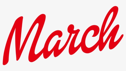 March Logo Design Png, Transparent Png, Transparent PNG