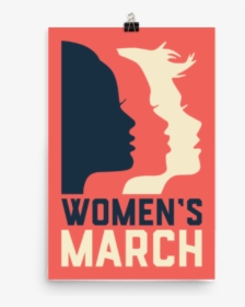 Women S March Official Logo Poster, HD Png Download, Transparent PNG