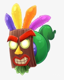 Here S My Favourite Little Septiceye Sam With Aku Aku, HD Png Download, Transparent PNG