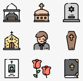 39 Funeral Icon Packs, HD Png Download, Transparent PNG