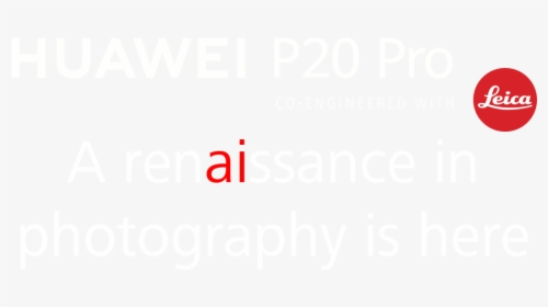 Huawei P20 Leica Logo , Png Download, Transparent Png, Transparent PNG