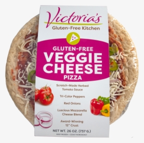 Victorias Gluten Free Veggie Cheese Pizza Packaged, HD Png Download, Transparent PNG