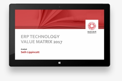 Erp Technology Value Matrix, HD Png Download, Transparent PNG
