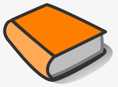 Book, Orange, Thick, Blank, Art, Cover, HD Png Download, Transparent PNG