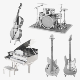 Picture Of Set Musical Instruments, HD Png Download, Transparent PNG