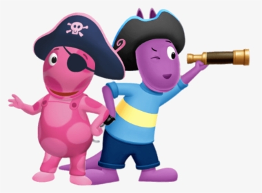 Uniqua And Austin Pirates, HD Png Download, Transparent PNG