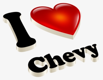 Chevy Heart Name Transparent Png, Png Download, Transparent PNG