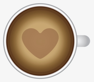 Coffee With Heart Transparent Png, Png Download, Transparent PNG