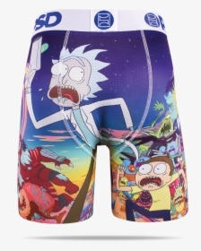 Official Rick And Morty Mashup Men S Boxer Briefs, HD Png Download, Transparent PNG