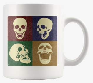 Transparent Laughing Skull Png - Coffee Cup, Png Download, Transparent PNG