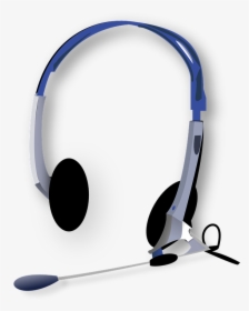 Headset, Head-set, Headphones, Audio, Music, Listening - Headphone With Mic Png, Transparent Png, Transparent PNG