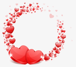 Transparent Valentine Clip Art Png - Love Heart Png, Png Download, Transparent PNG