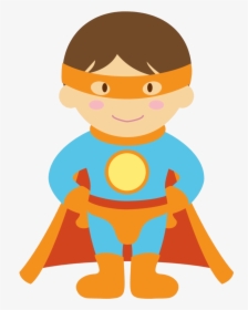 Superhero Superheroes Kids Clipart Easter Transparent - Superhero Kids Clipart, HD Png Download, Transparent PNG