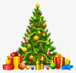 Christmas Fir-tree Png Image - Transparent Christmas Decoration Png, Png Download, Transparent PNG