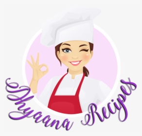 Woman Chef Vector Png, Transparent Png - Woman Chief Cook Clipart, Png Download, Transparent PNG