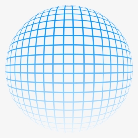 Transparent Grid Globe Png - Fisheye Lense Grid, Png Download, Transparent PNG