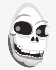 Free Evil Skull Laughing Clip Art - Skull, HD Png Download, Transparent PNG