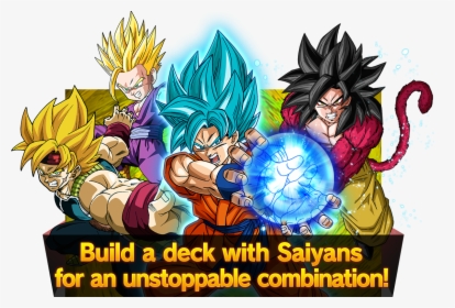 Build A Deck With Saiyans For An Unstoppable Combination, HD Png Download, Transparent PNG
