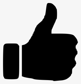 Youtube Clipart Car - Transparent Background Thumbs Up Icon, HD Png Download, Transparent PNG