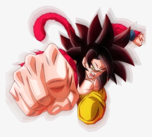 Super Full Power Saiyan 4 Goku, HD Png Download, Transparent PNG