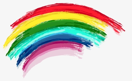 Rainbow Background Png - Transparent Background Rainbow Clipart, Png Download, Transparent PNG