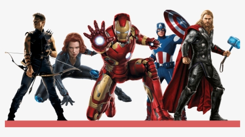 Avengers - Avengers Hd Images In White Background, HD Png Download ,  Transparent Png Image - PNGitem