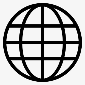 Transparent Grid Globe Png - Latitude And Longitude Icon, Png Download, Transparent PNG