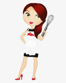 Chef Png - Cartoon Girl Chef Png, Transparent Png, Transparent PNG