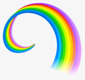 Spiral Rainbow - Rainbow Png, Transparent Png, Transparent PNG