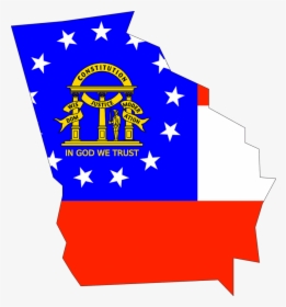 Georgia Usa State Flag, HD Png Download, Transparent PNG