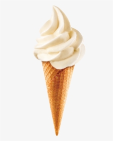 Ice Cream Png Background Clipart - Soft Ice Cream Cone Png, Transparent Png, Transparent PNG