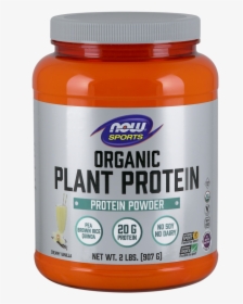 Organic Plant Protein Powder - Now Sports Pea Protein, HD Png Download, Transparent PNG