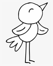 Black And White Tree Clipart Free Transparent - Free Bird Clip Art Black And White, HD Png Download, Transparent PNG