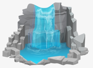 Waterfall Png Clip Art Image - Waterfall No Background Clipart, Transparent Png, Transparent PNG