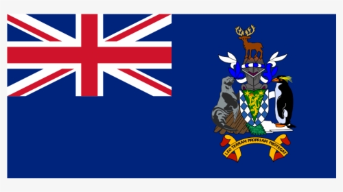 Gs South Georgia And The South Sandwich Islands Flag - South Georgia And The South Sandwich Islands, HD Png Download, Transparent PNG