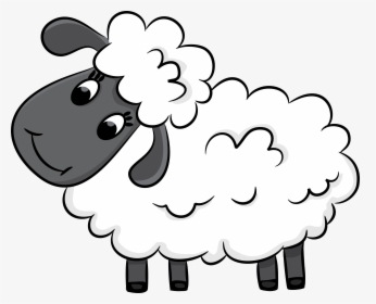 Transparent Sheep Cartoon Png, Png Download, Transparent PNG